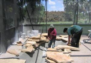 Landscape Designers Designing Landscape Rocks in Miami and Palmetto Bay, FL